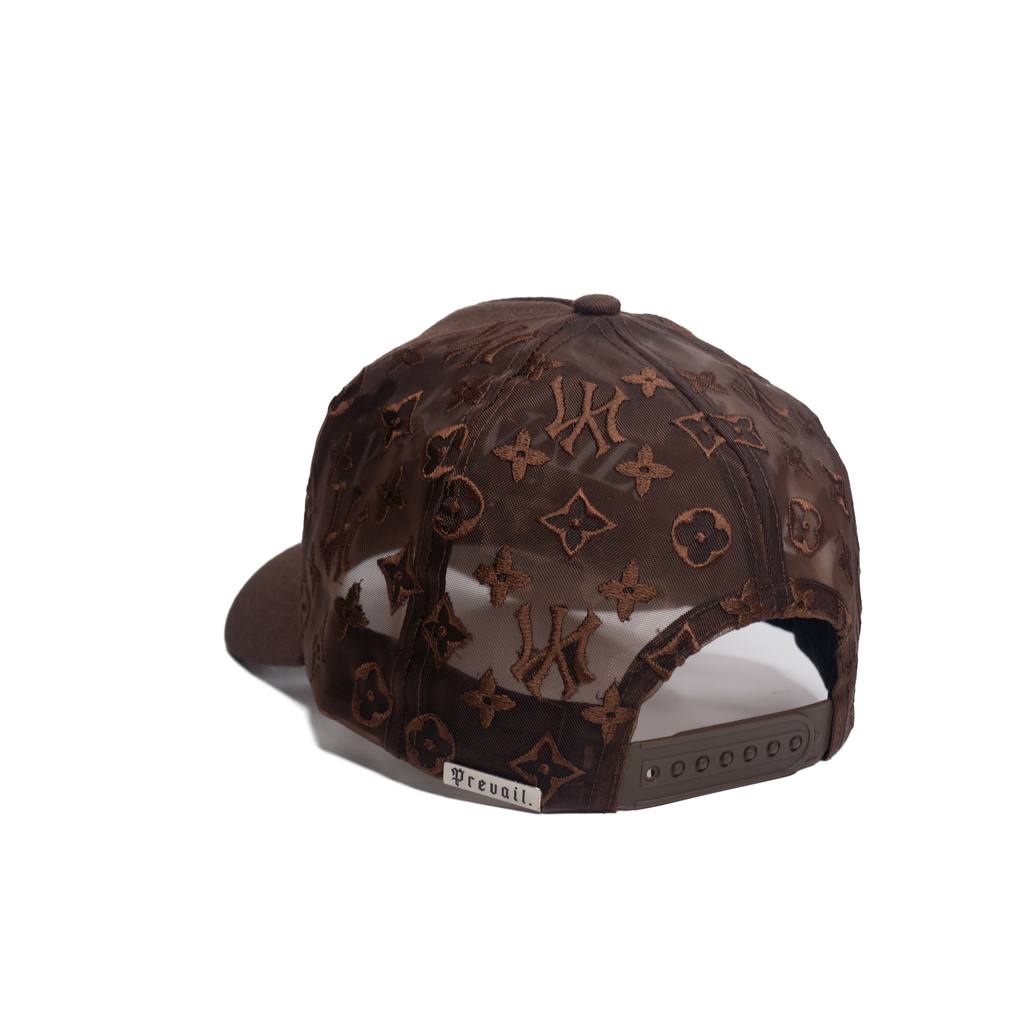 NY BROWN MONOGRAM SNAPBACK
