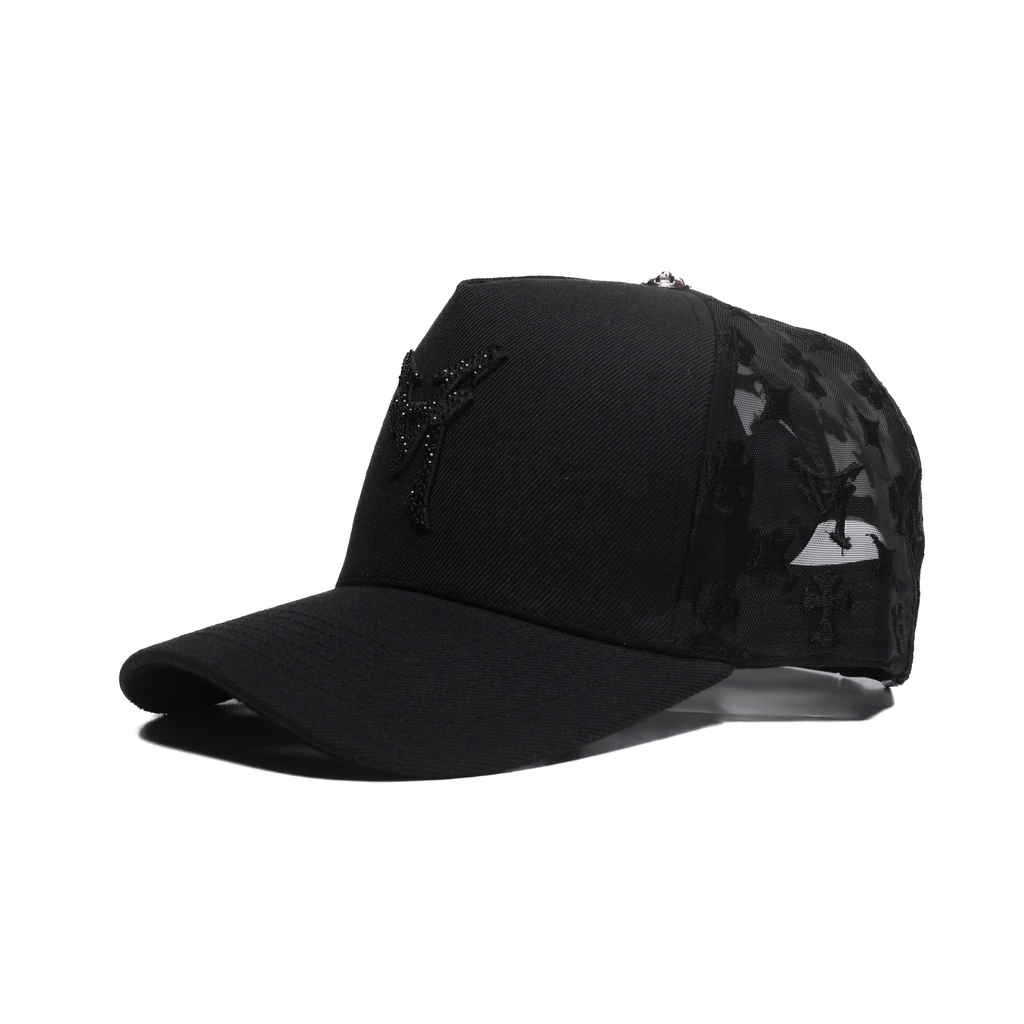 LA CRYSTAL CHROME SNAPBACK