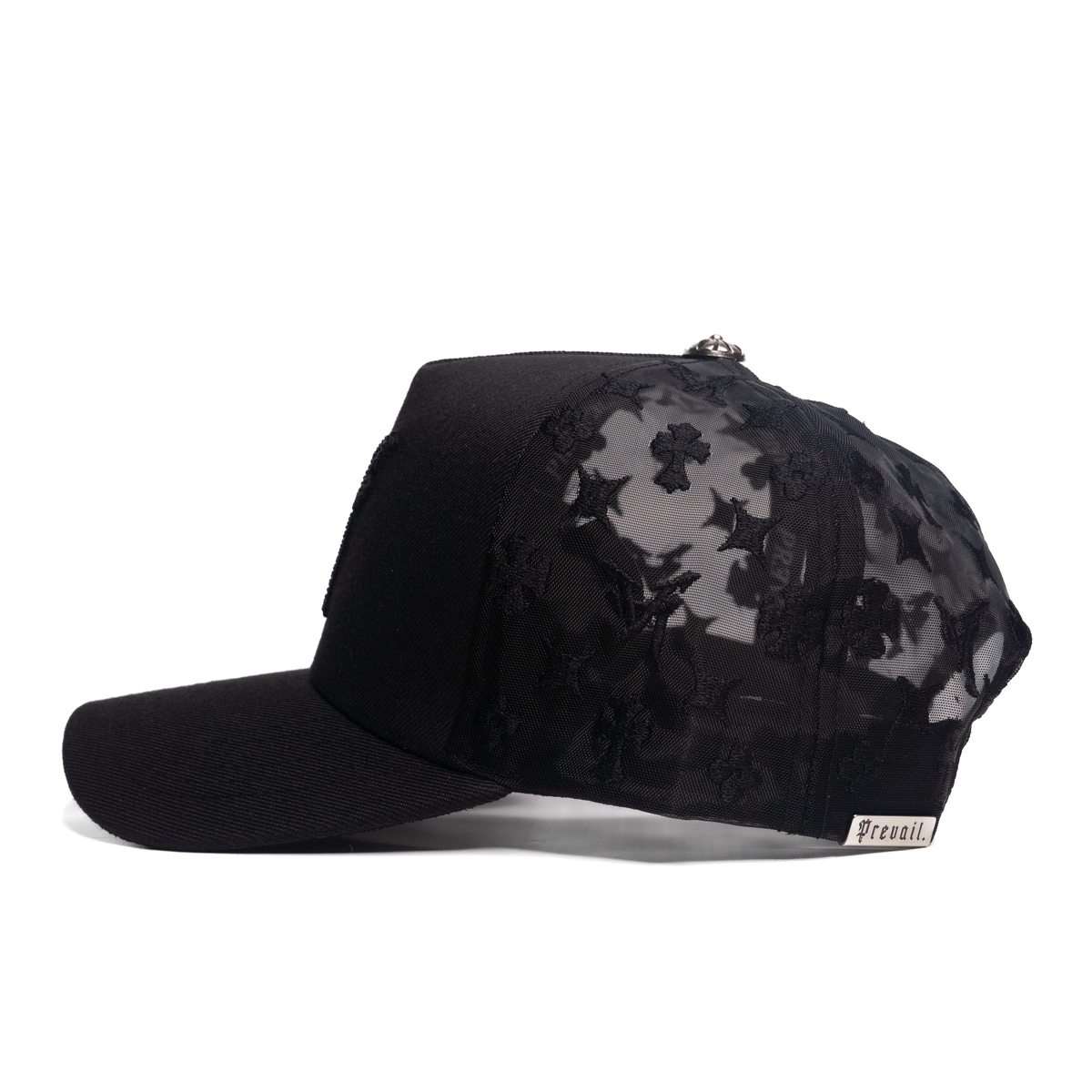 LA CRYSTAL CHROME SNAPBACK
