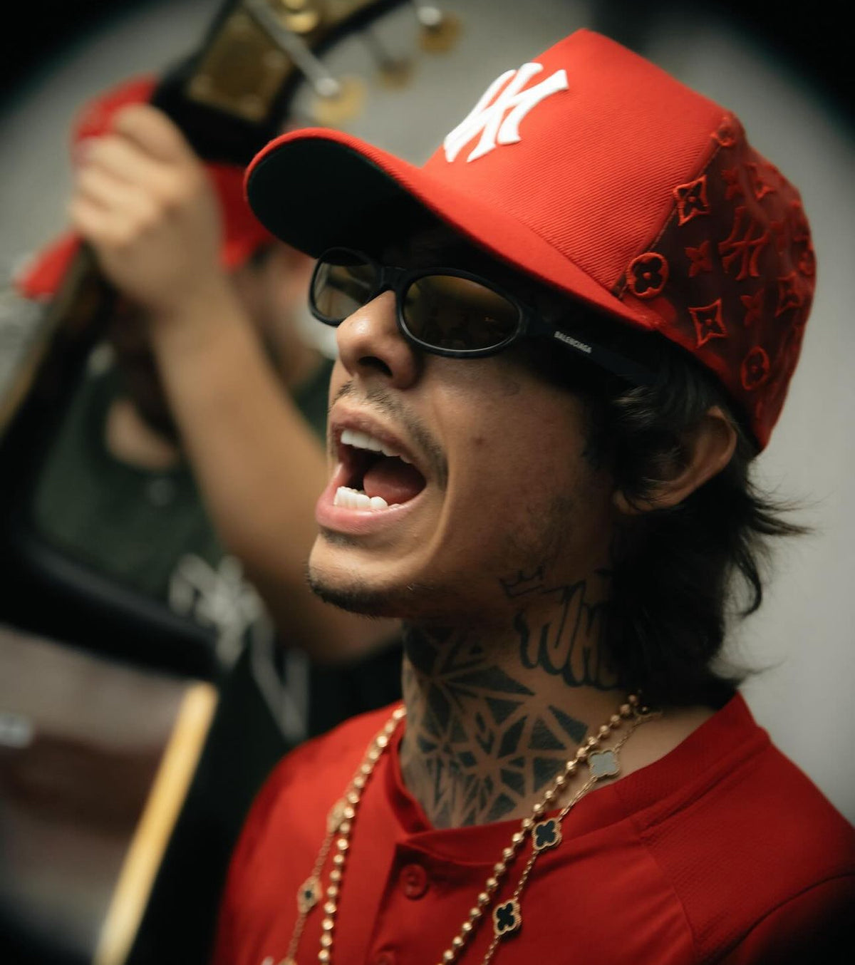 NY RED SNAPBACK