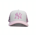 NY PINK CHROME MONOGRAM