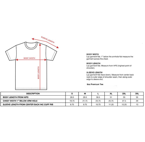 3P white t-shirt