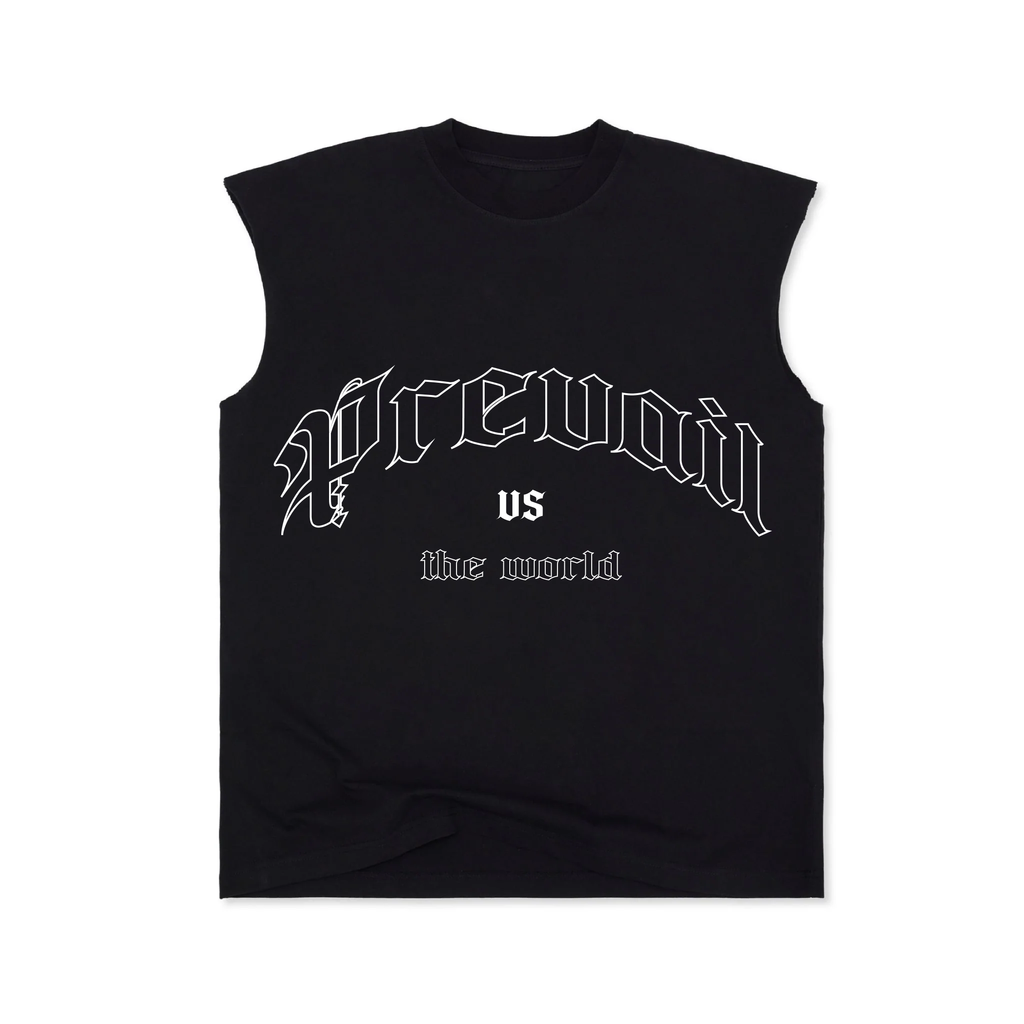 VS the world cut off t-shirt